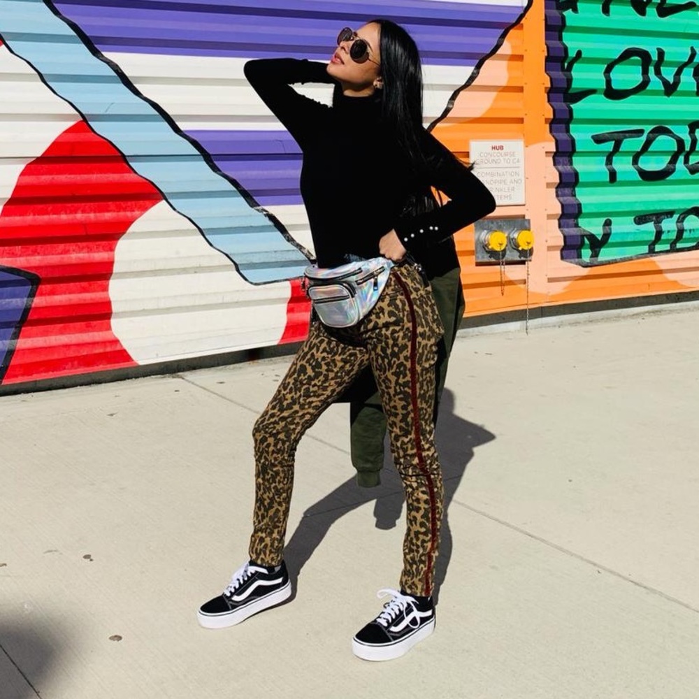 Pantalón de animal print